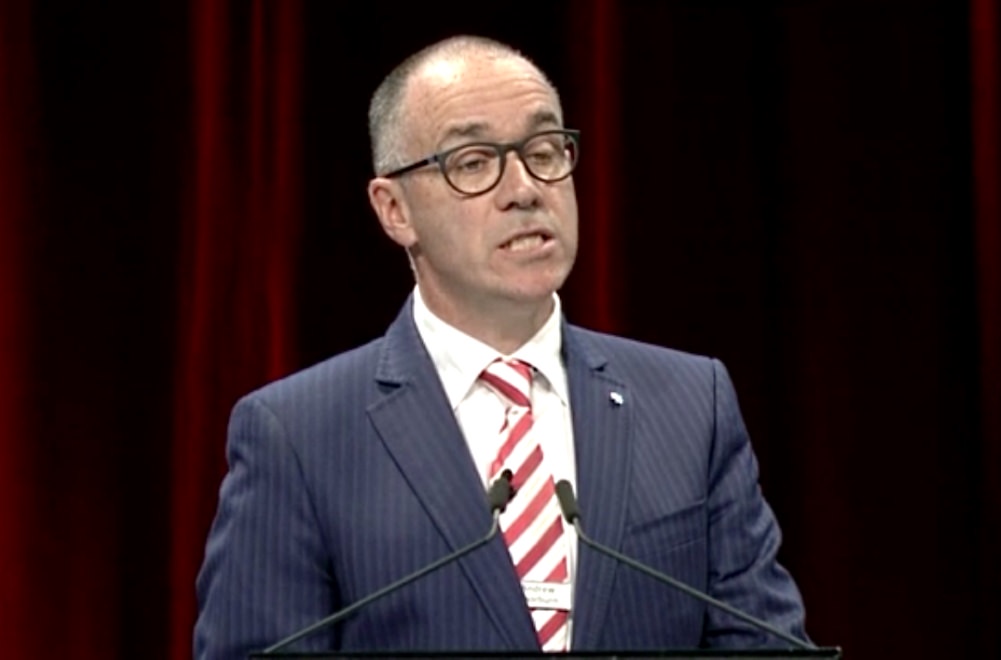 Andrew Thorburn, group CEO, NAB Â  Source: NAB webcast