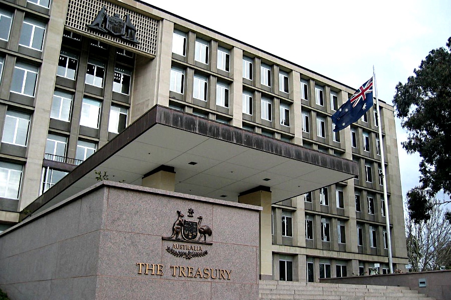 The Treasury Building, Parkes, Canberra